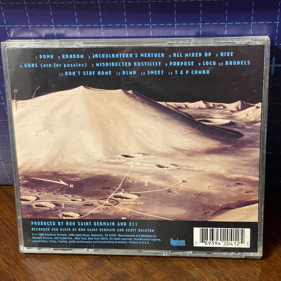 311 Self Titled Album (CD, 1995) Capricorn Records - Picture 3 of 7